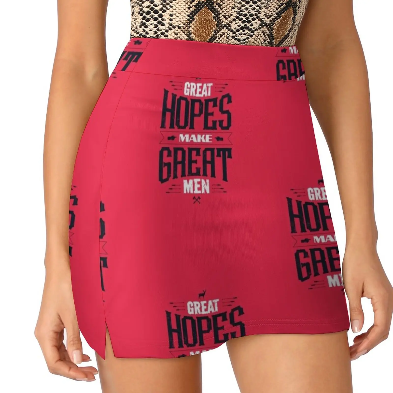 Harapan Besar Membuat Rok Pria Besar Mode Wanita Rok Celana 2022 Rok Mini Rok Pendek Kantor Harapan Pria Hebat
