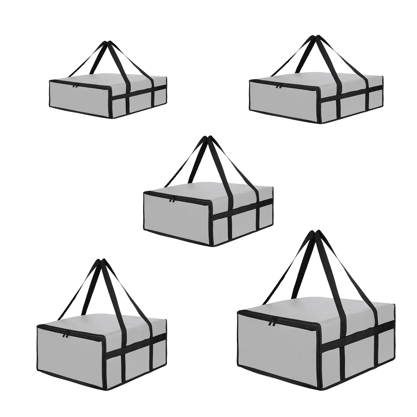 

Доставка Изоляционный мешок для пиццы с двойными ручками, многоразовый, большой емкости, полностью