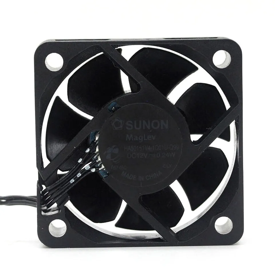 

1pcs HA50151V4-1Q01U-Q99 4-wire 4P 12V 0.24W PWM cooling fan 5015 50mm 50*50*15mm for SUNON