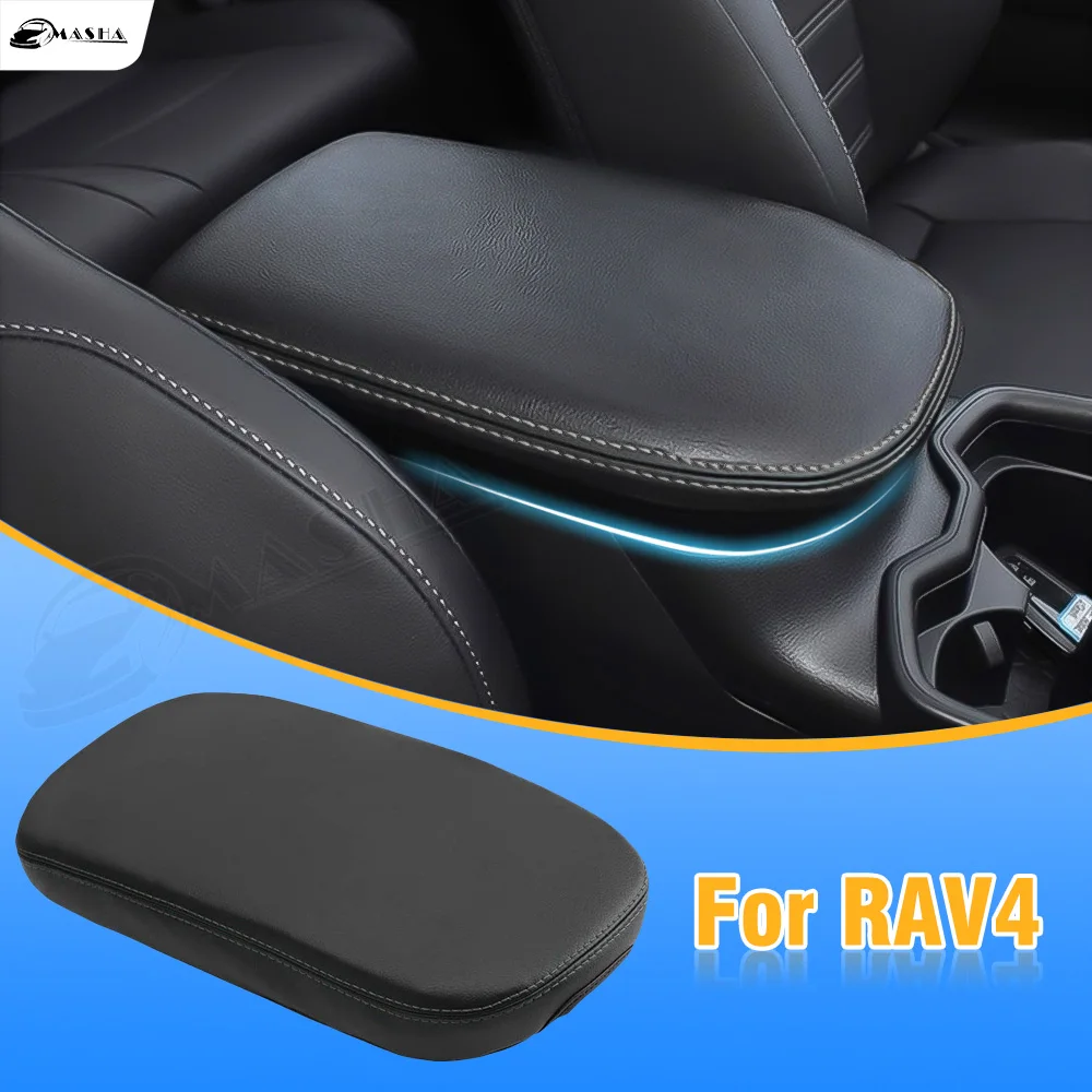 

Car Armrest Box Protective Cover For Toyota RAV4 2019 2020 2021 2022 2023 Central Control Armrest Interior Car Accessories