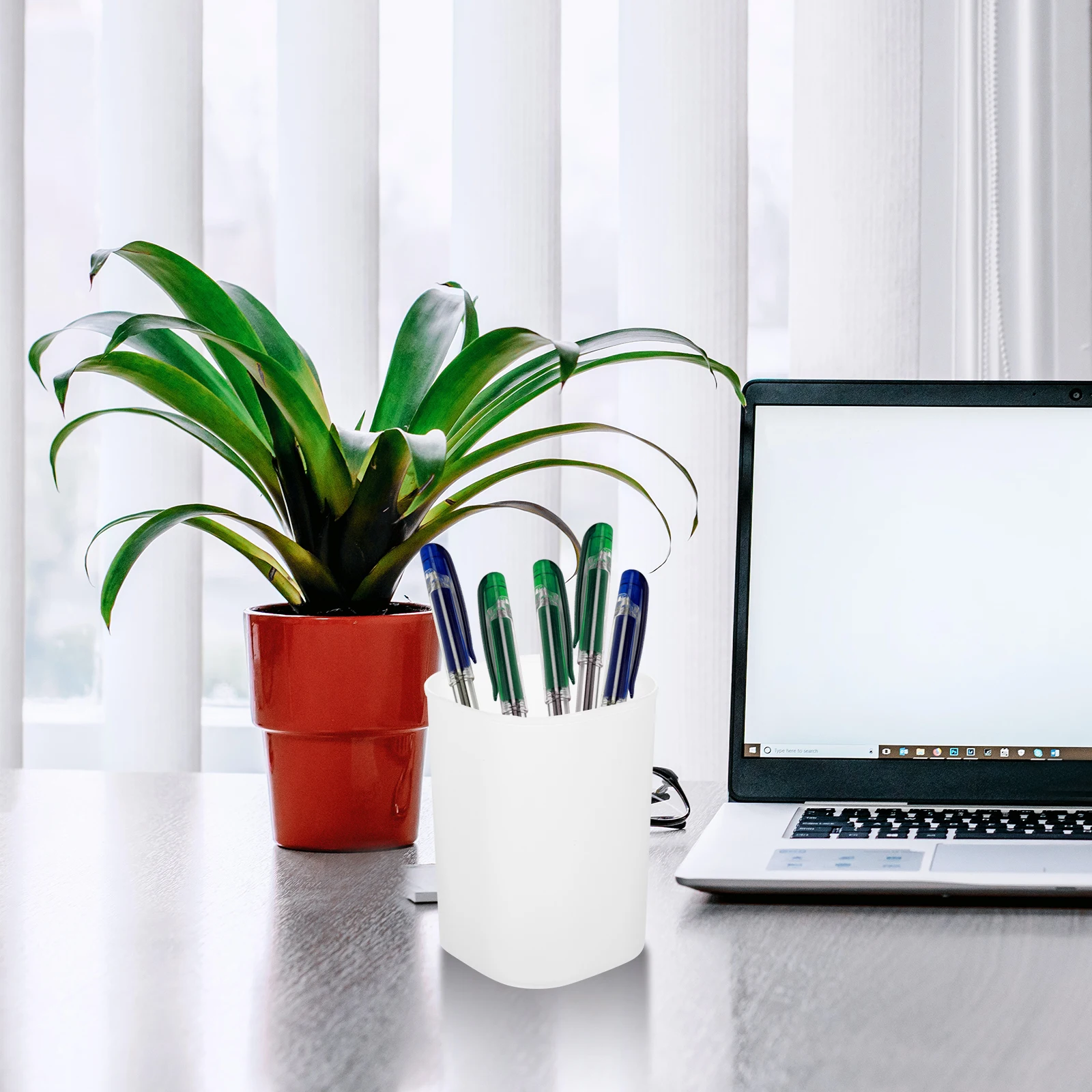 

10Pcs Desk Pencil Holder Large Capacity Pen Organizer Stationery Storage Box Multi Function Container for Office School Home Car