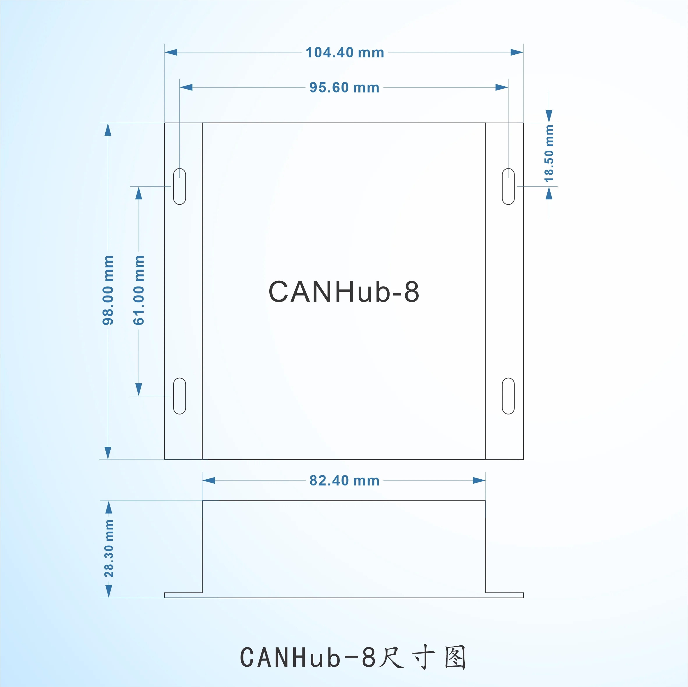 Industrial Grade Eight Channel CANHub Extends Communication Distance and High-speed Isolation