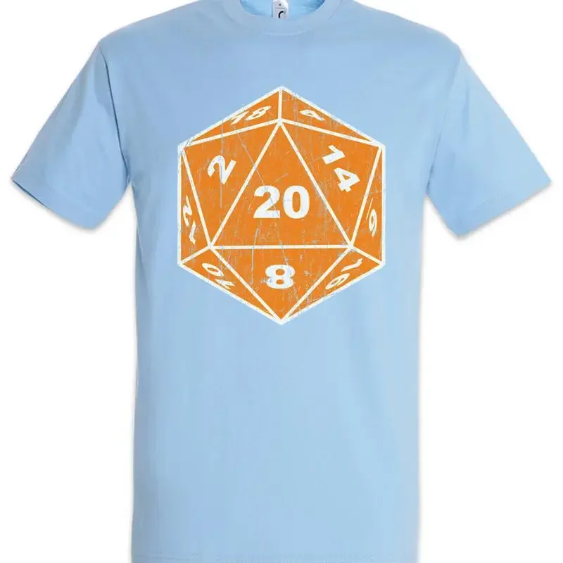 RPG Dice Geek Nerd Fun PC MMORPG Gamer Gaming Dices Larp Roller T Shirt