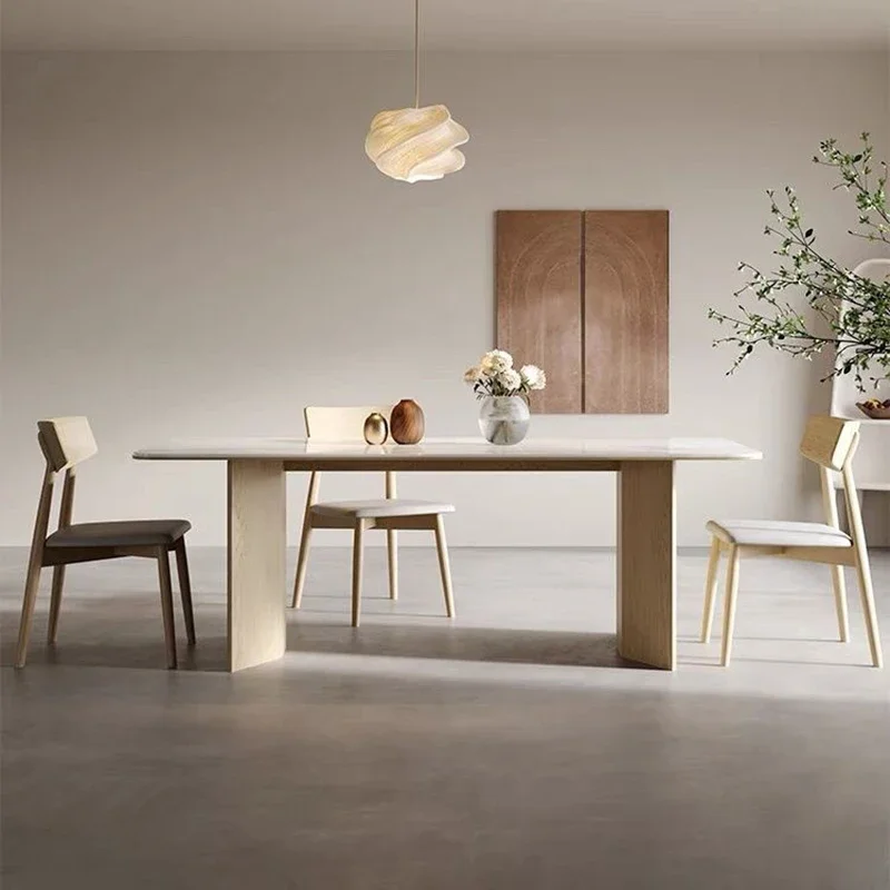 Luxury Italian Dining Table Living Room Simplicity Home Dinner Table Modern Rectangle Kitchen Mesa De Cozinha Salon Furniture
