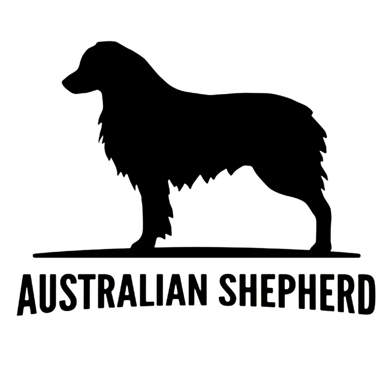 

CK3396# Various Sizes Australian Shepherd vinyl car sticker waterproof cool waterproof removable decal self-adhesive