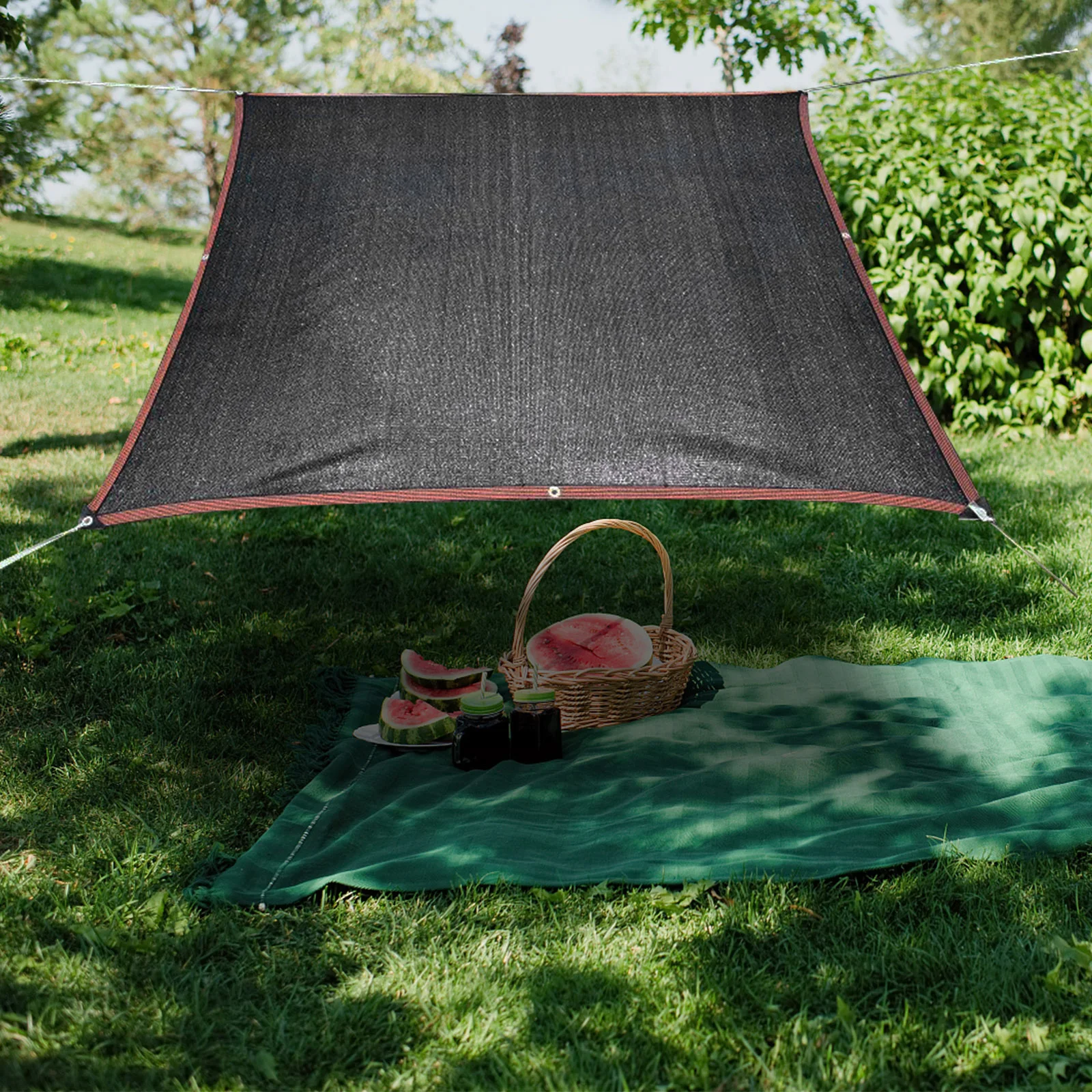 

1 шт., солнцезащитная сетка для балкона, сада, уличный легкий тент, автомобильные аксессуары, экран для растений