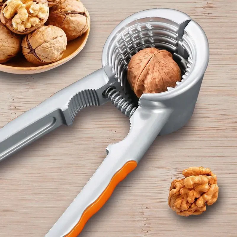 New Crack Almond Walnut Hazel Filbert Nut Kitchen Nutcracker  Clip Clamp Plier Cracker Pecan Hazelnut Crack Tools
