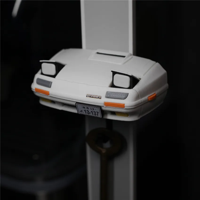 Mazda RX7 FC key holder Initial D key hook keychain Car lights pop up key holder FC3S Takahashi Kaisuke car accessories Gifts