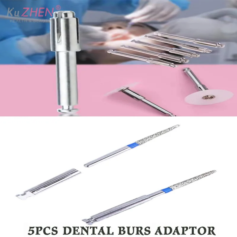 Burs Adapter Convertor Stainless Steel Dental Burs Adaptor FG To RA Adaptor From 1.6mm To 2.35mm Dental Tools Dental Accessories