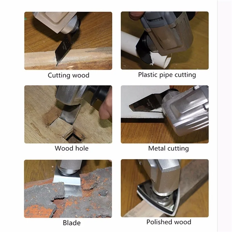 Imagem -06 - Multi Ferramenta Viu Lâminas 35 mm Oscilante Multitool Lâmina de Serra para Renovador Ferramentas de Corte de Energia para Trabalhar Madeira 20 Peças