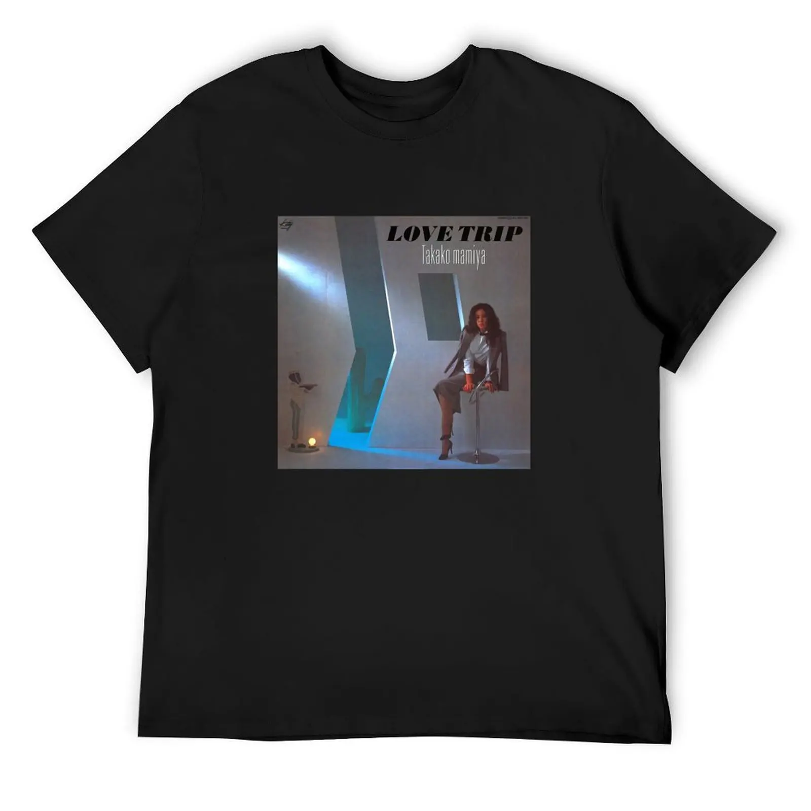 

Takako Mamiya - Love Trip (1982) T-Shirt Anime t-shirt heavyweights shirts graphic mens plain t shirts