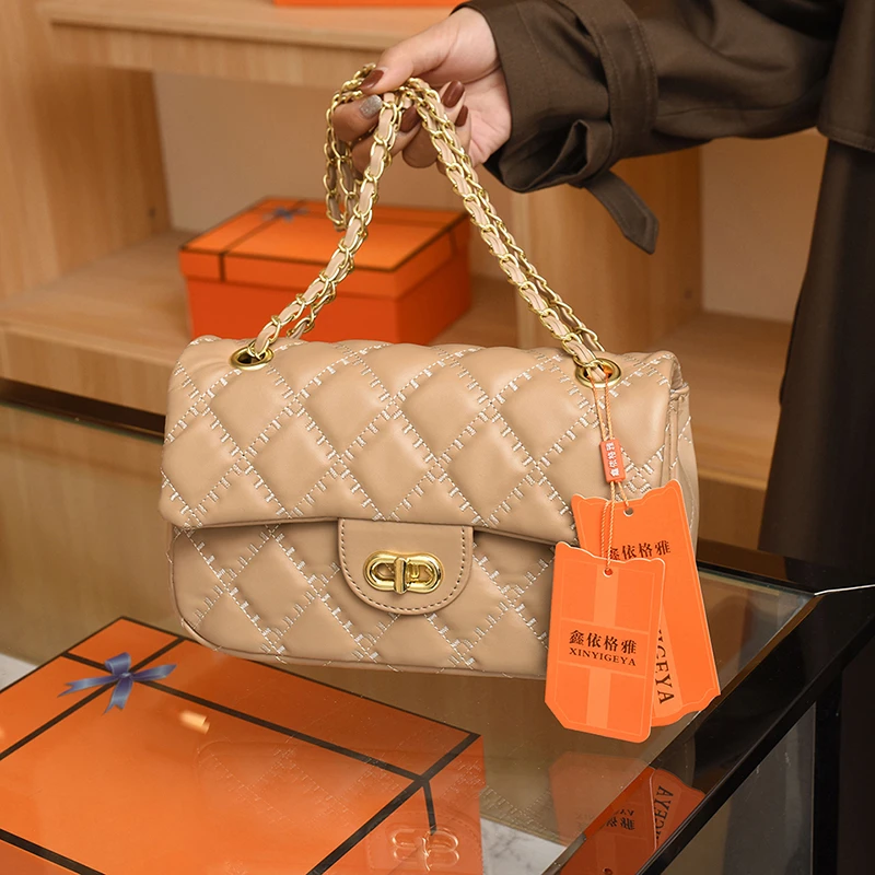 

Уникальная квадратная сумка через плечо, женская минималистичная сумка-мессенджер в стиле ретро, текстурированная кожаная сумка для путешествий и вечера, роскошный кошелек