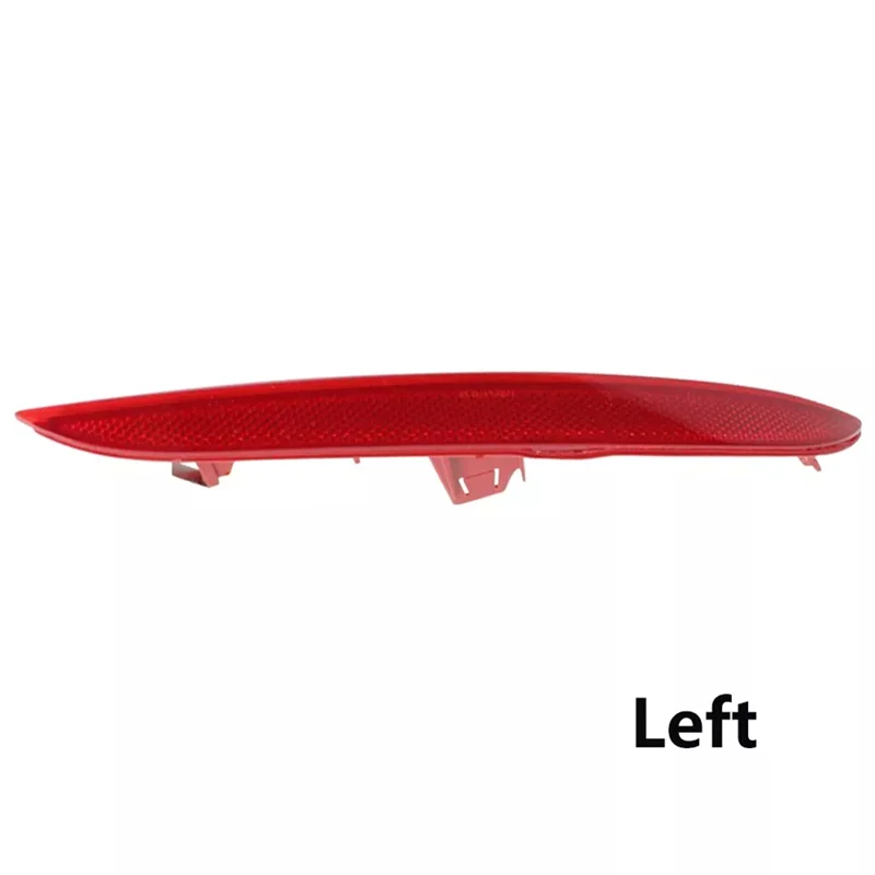 ABTD-1Pair Rear Bumper Reflector Light Left & Right Reflective Sheet For   X4 F26 Series 2013-2016 63147338807 63147338808