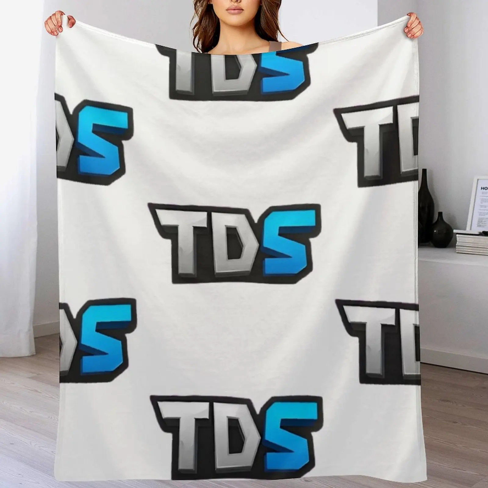 

Tower Defense Simulator (TDS) Throw Blanket Soft Warm Blanket Gift for Men Women Adults