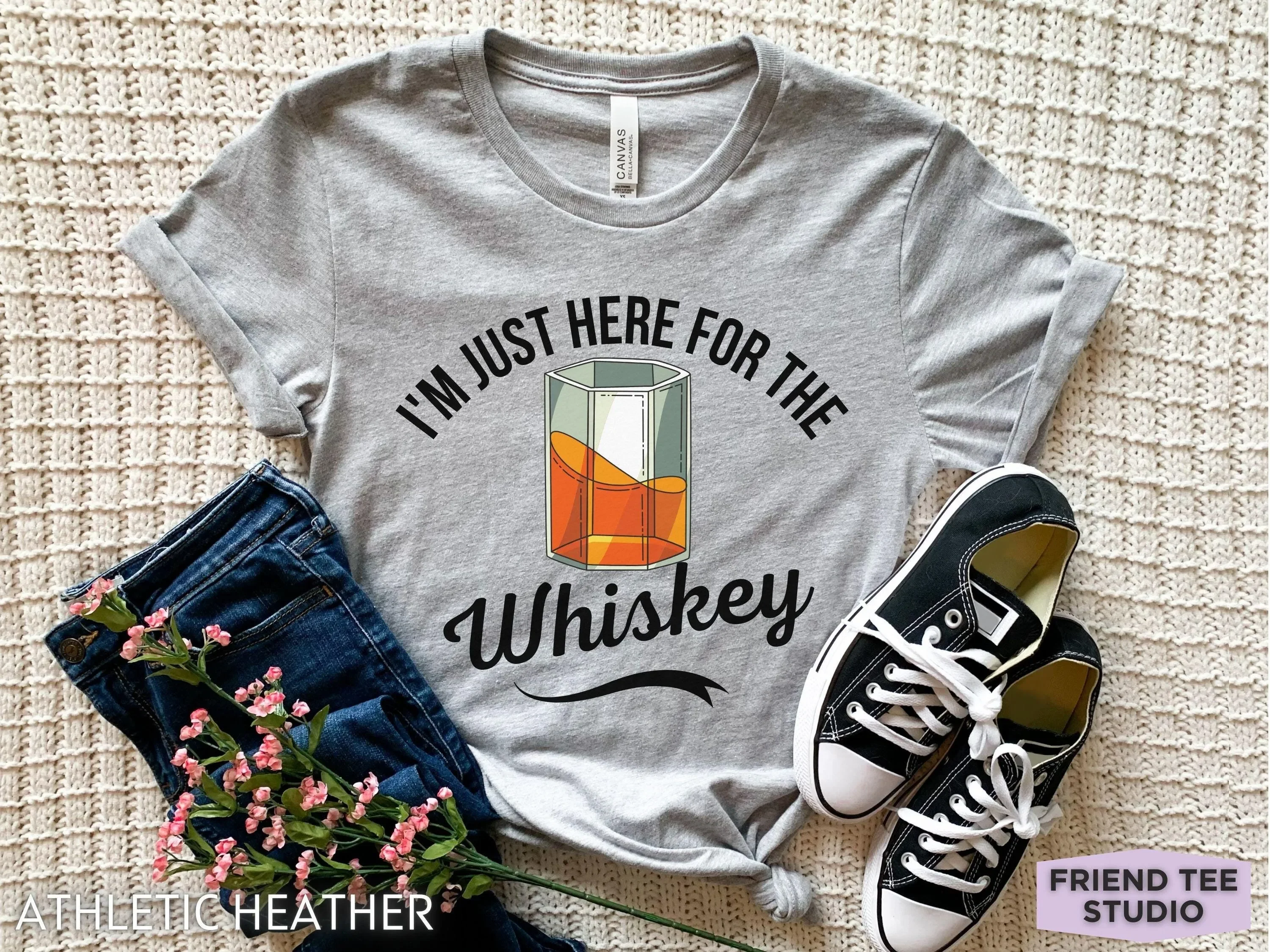 Camiseta de Whisky para Hombre, Bourbon, Escocés, Amante del Whisky, Licor, Destilería
