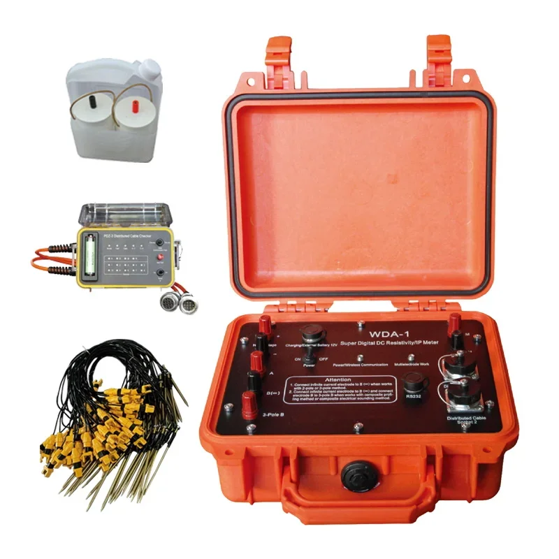 Geological super digital DC resistivity & IP exploration equipment