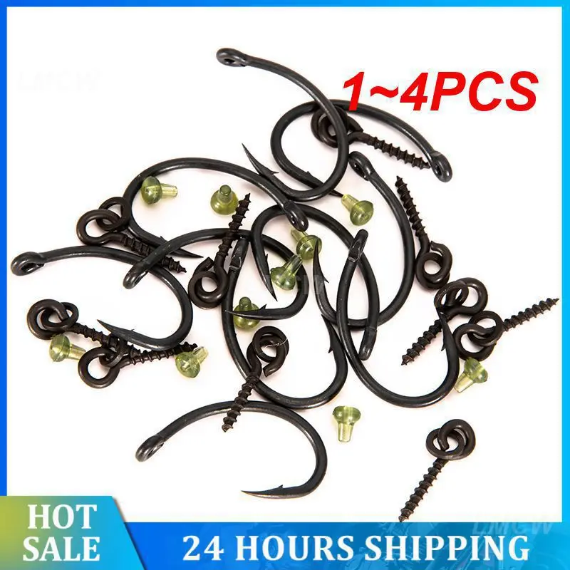 1~4PCS Stainless Steel High-quality Top-notch Durable And Easy To Use Fishing Accessories Fishhook Bass Fishing Best Seller