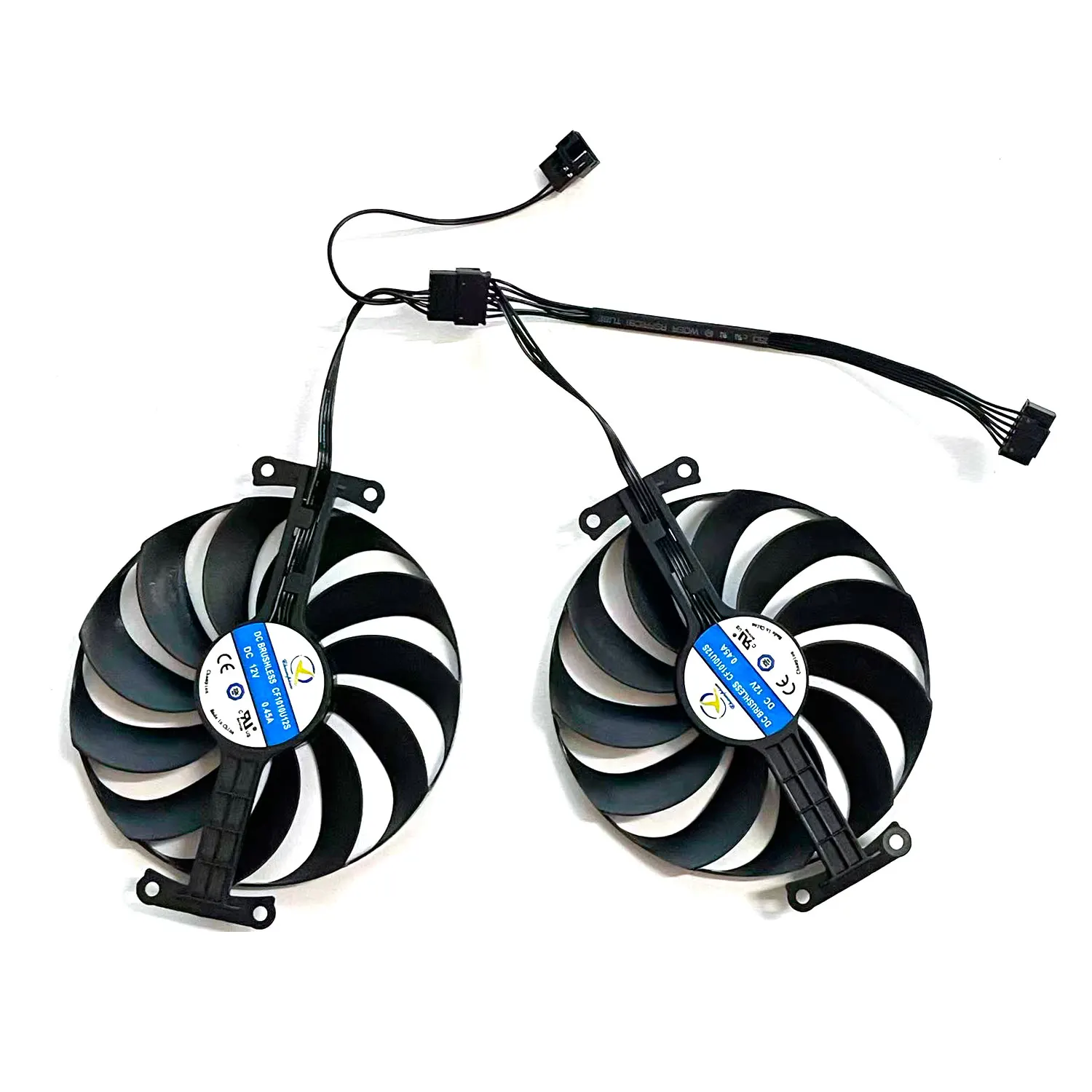 New Cooling Fan 95MM 7PIN CF1010U12S FDC10U12S9-C RTX 3060Ti 3070 GPU Fan for ASUS RTX 3070 3060 Ti Dual OC Fan