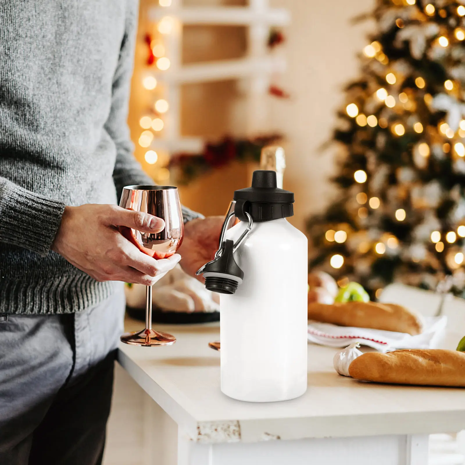 

Большая спортивная бутылка для воды с сублимационной печатью, портативный уличный контейнер для воды, многоразовая термокружка, большая кружка для термопереноса