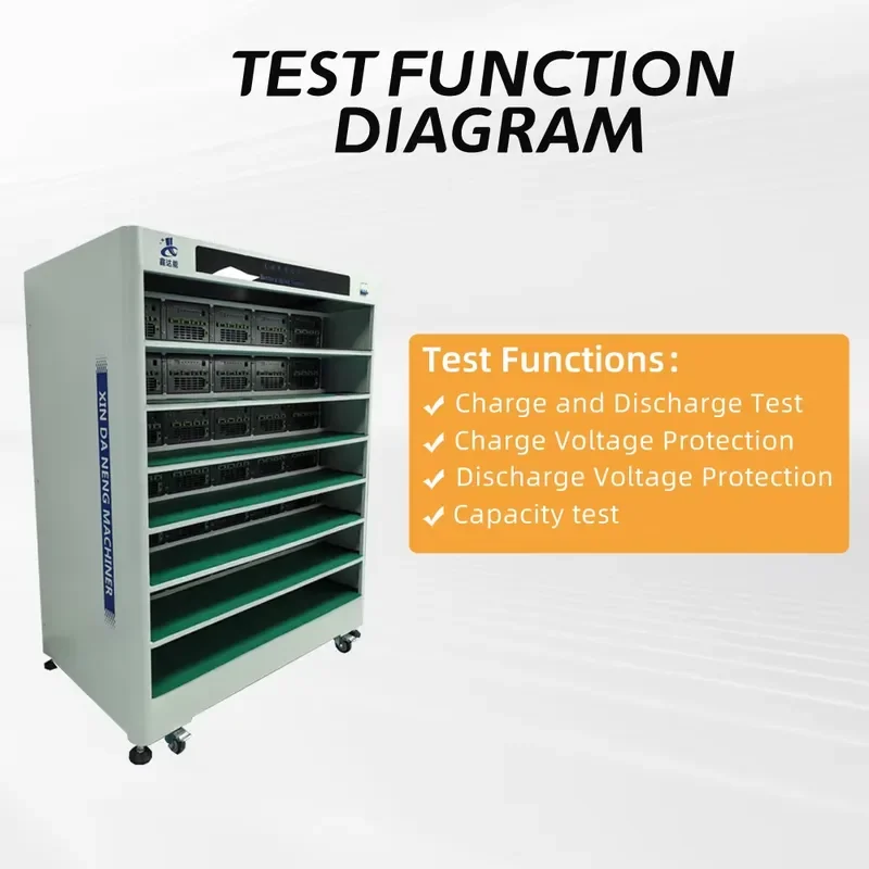 50V 20A Lithium Battery Charge Discharge Test Cycle Life Resistance Battery Capacity Tester Battery Health Tester
