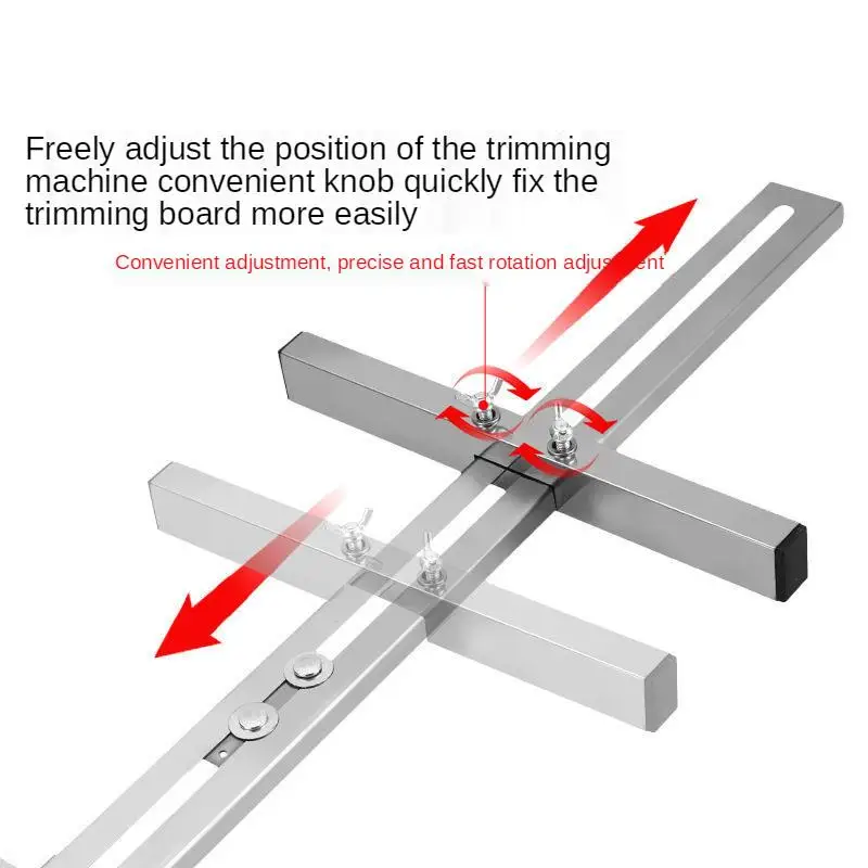 Trimmer Machine Edge Guide Positioning Cutting board tool Hole opener Woodworking Router Circle Milling Groove hOT