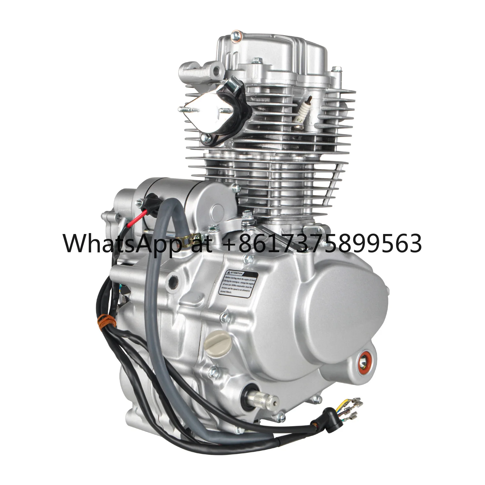 Mesin250 Mesin Vertikal Motor Silinder Tunggal 250cc Mesin 4-Tak, Untuk ATV Sepeda Motor Trail