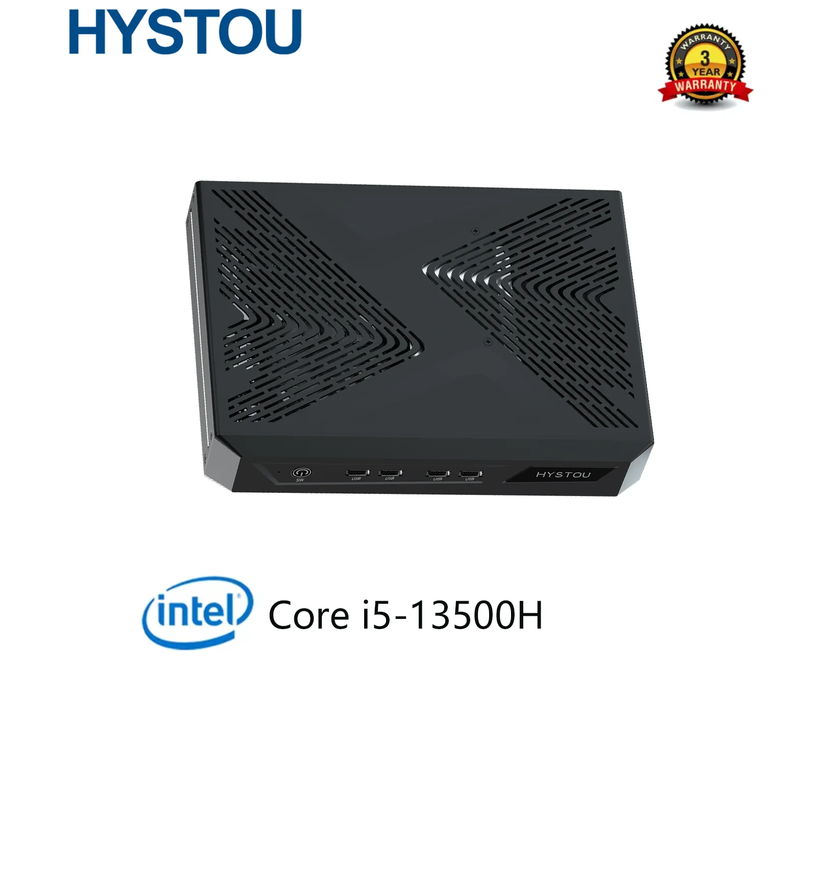 i5-13500H Mini Gaming PC RTX3050 6GB GDDR6 DDR4 SODIMM Triple Display Win 11