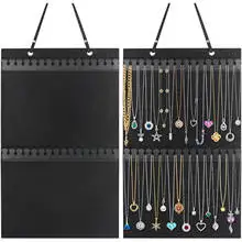 Necklace Display Rack Jewelry Hanging Organizer Necklace Bracelet Showcase Storage Tools Jewelry Organizers Storage Jewelry Box