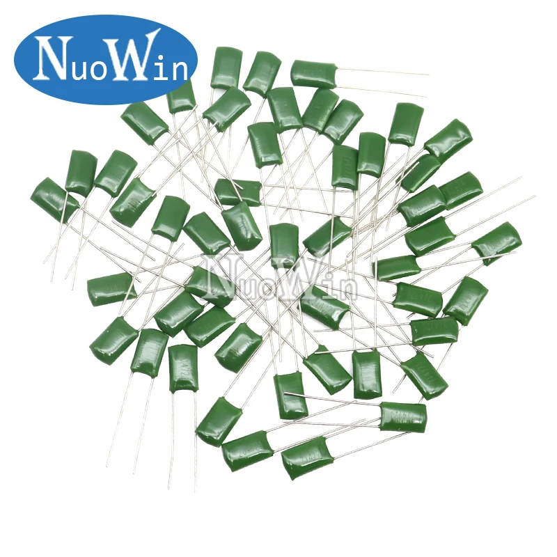 

50pcs/Lot 630V Polyester Film Capacitor 1NF 1.5NF 10NF 22NF 33NF 47NF 2J102 2J152 2J222 2J472 2J682 2J103 2J223 2J333 2J473