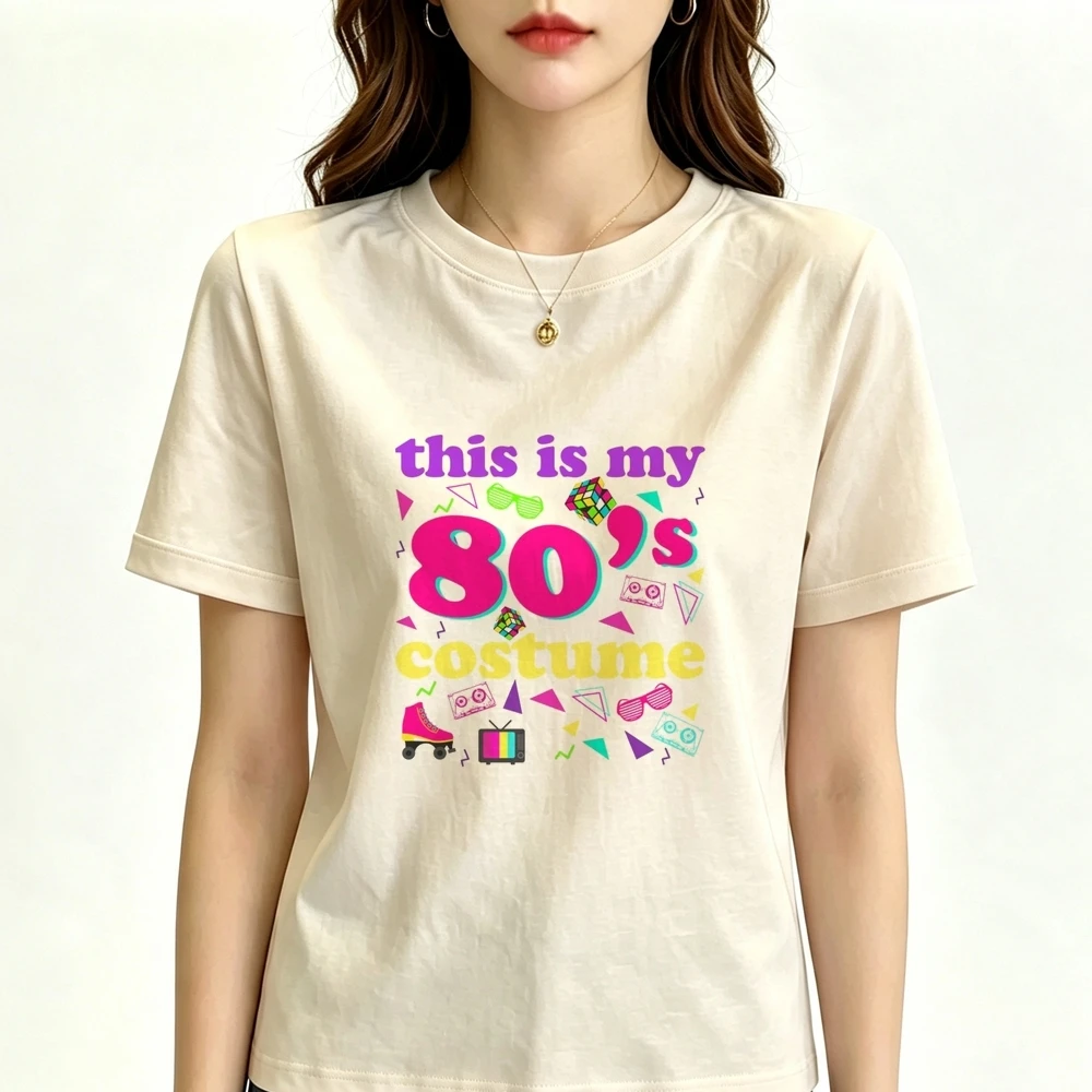 80s Kleding Dames t shirt women party cute korean fashion anime clearance sales shirt korean fashion cute jojifuku cheap