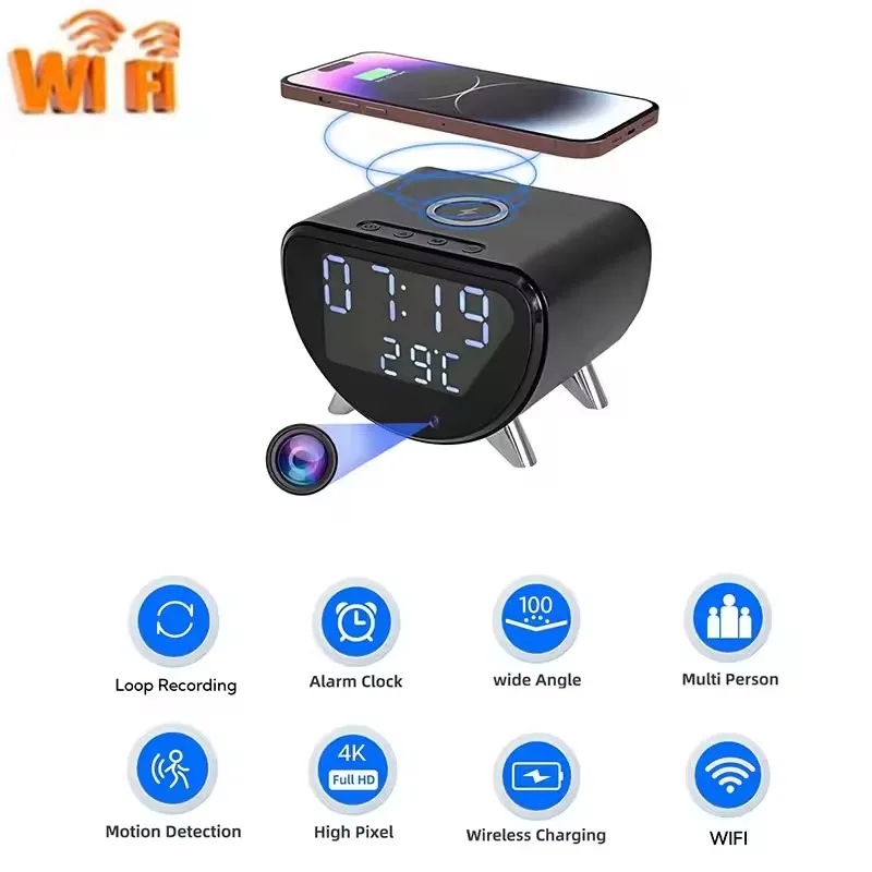 Alarm Clock Mini Wi… - image