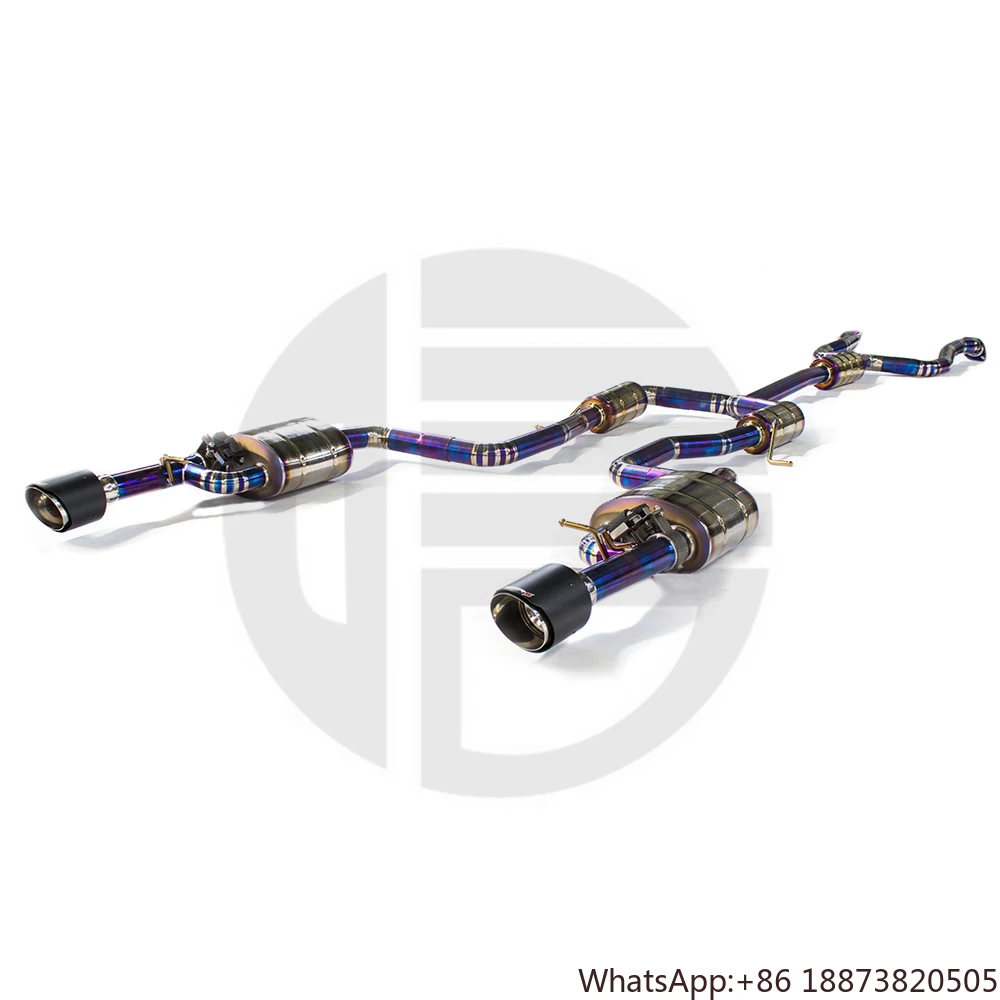 Заводская титановая выхлопная система Valvetronic Catback с глушителем для Lexus LS400 Millennium