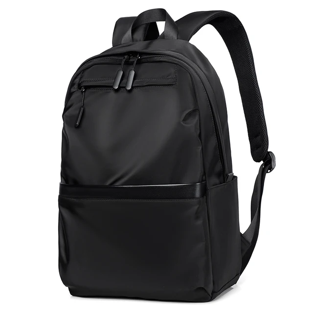 Men's casual business backpack, large capacity computer bag, waterproof fabric, suitable for daily commuting, school, travel 2