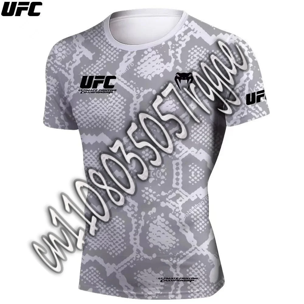 

Лето 2022, бестселлер UFC Fighting, футболки большого размера для бокса, экстремальных видов спорта для мужчин, быстросохнущие спортивные топы