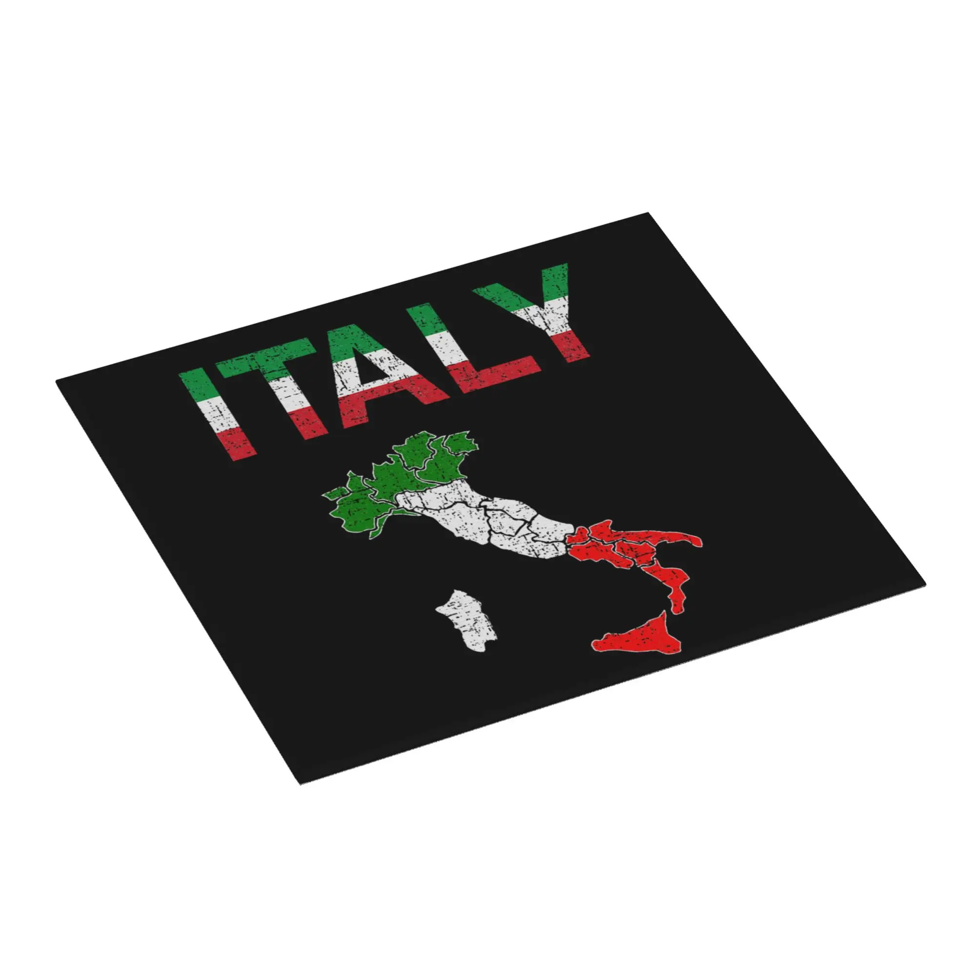 Drying Mat For Kitchen Italy Flag Vintage Italian Italia Water Absorbent Waterproof On Slip Kitchen Counter Protector Mat