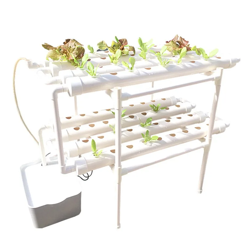 

Family balcony hydroponic vegetable multi-layer planting flower stand