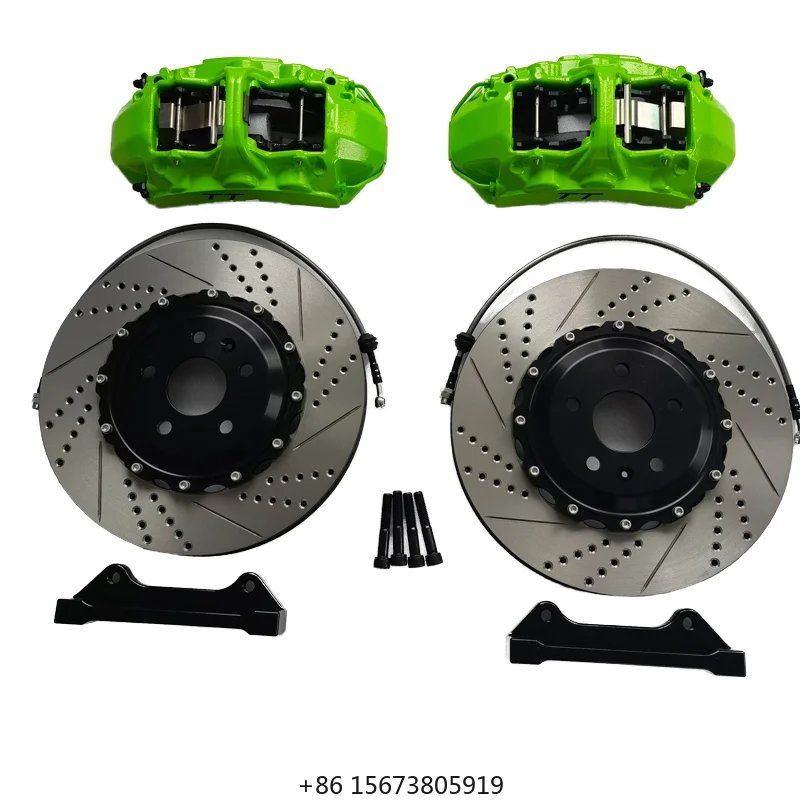 

Custom Large Front Wheel 405*34 Brake Disc with Caliper for M3 F80 Model