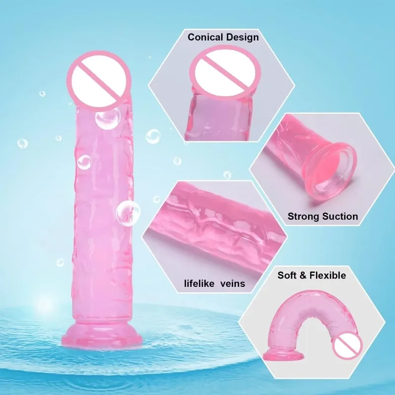 Fierce Horse， Women Gay Sex Toy ，Dildo for Women， Penis，Cock，Gode，Pink Dildo，Strong Suction Cup，Anal Plug， Easy To Clean，G-spot