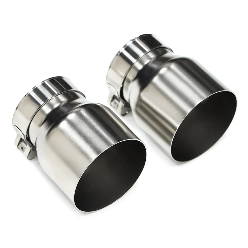 2 Stück/Set Auspuffblende für BMW F22 F23 M235i M240i F20 F21 M135i M140i F30 F31 335i 340i F32 F33 F36 435i 440i ID60mm Schalldämpfer