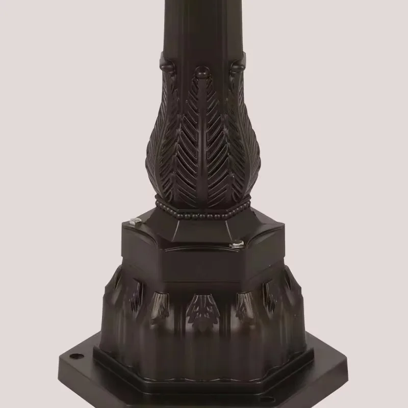 Outdoor Post Standing Pathway Waterproof Garden Light Decorative Small House Lawn Solar Panel Landscape Garden Lawn Lights Lamp