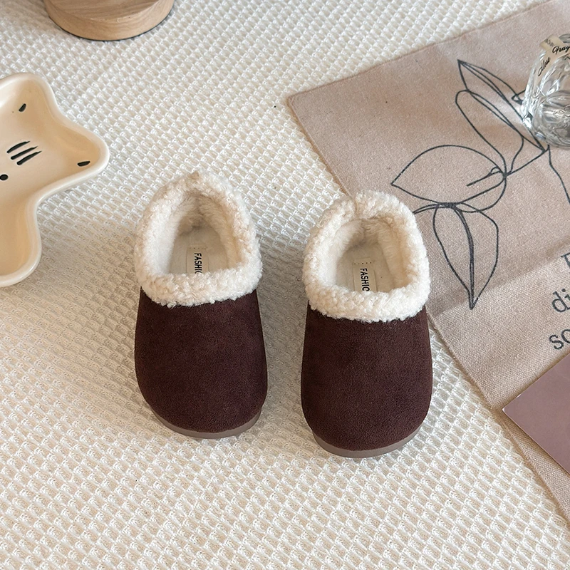 2025 شتاء جديد الأطفال حذاء كاجوال للفتيات موضة الكورية نمط لينة أسفل المضادة للانزلاق تنوعا الأميرة القطن الأحذية #3