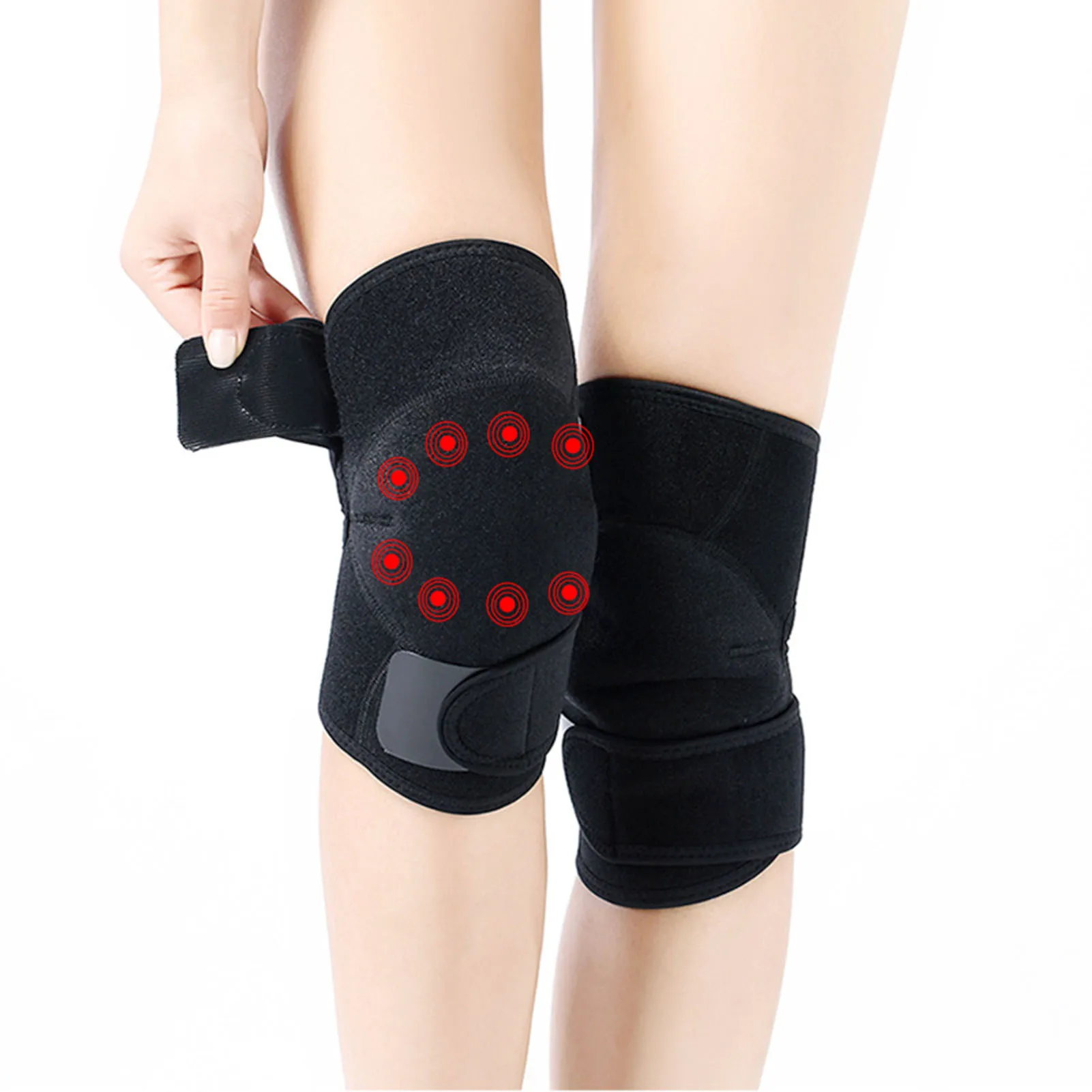 

Warm Knee Pads Self Heating Magnet Leg Warmer For Men And Women Outdoor Cycling Camping Fishing Heated Knee Pad Leg Protector