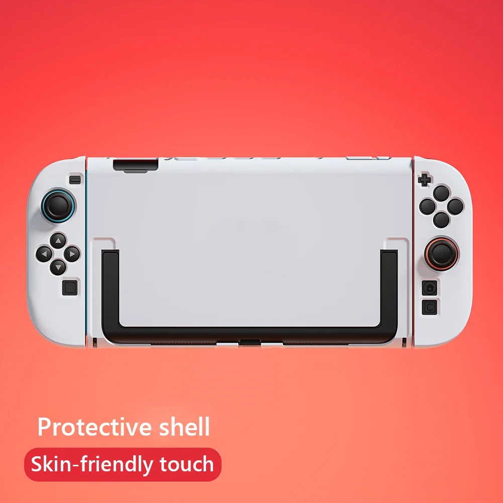 Étui de protection pour console Nintendo Switch 2 Joy-Con avec support, coque anti-rayures avec béquille amovible