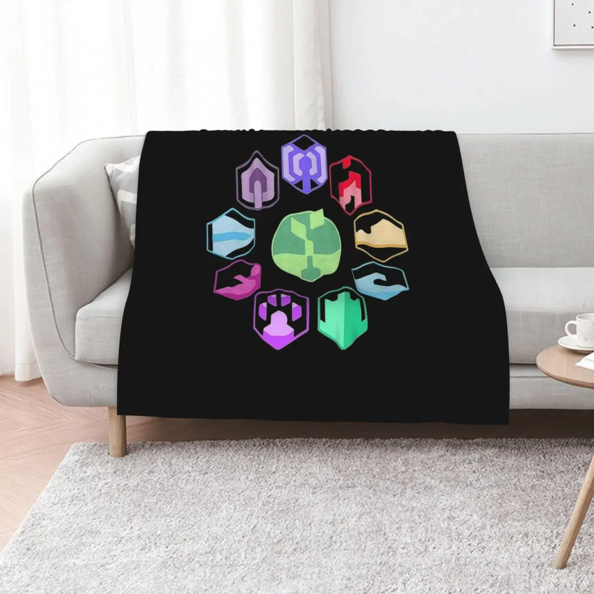 Horizon Zero Throw Blanket For Decorative Sofa Single Decorative Sofas Soft Big Fashion Sofas Blankets