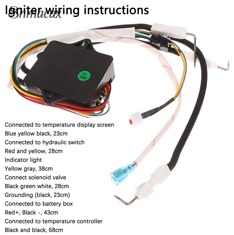 Universal DC 3V Gas Stove Water Heater Double Ignition With Temperature Control And Display Pulse Igniter Switch