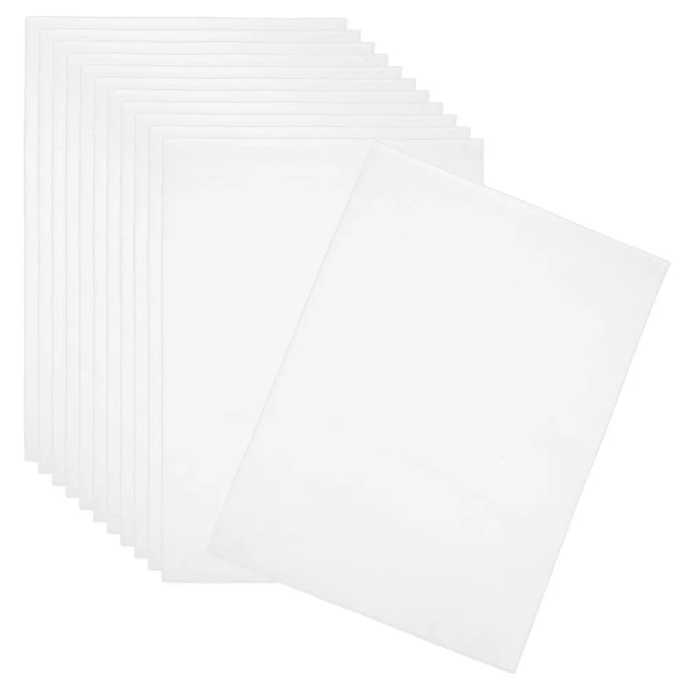 

100PCS Pearl Cotton Bag White Foam Packing Material Reusable Dish Moving Pouches Protective Sleeves Glassware Packaging