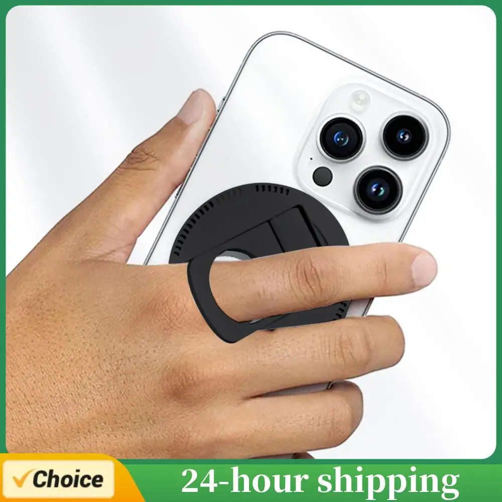 

Magnetic Laptop Phone Holder Adjustable Continuity Camera Mount 15W Magnetic Wireless Charger Rotation Phone Finger Ring Holder