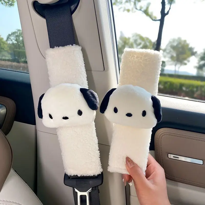 

A pair Cute Cartoon Toy Animal Car Seatbelt Cover Seat Belt Harness Cushion Auto Shoulder Strap Protector Pad for Children/ Kids