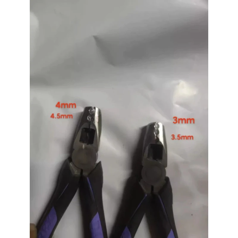 Repair tool key tube shrinking pliers and stretching pliers