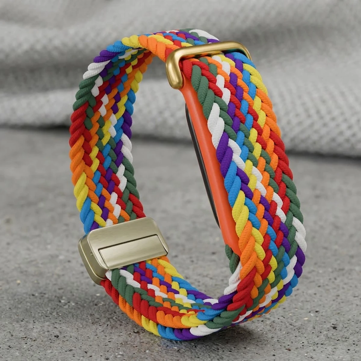Nylon-Geflochtenes Armband für Google Fitbit Air Fitness-Ersatzband Magnetisches Handgelenksband für Google Fitbit Air Sport-Armband – Detail 8